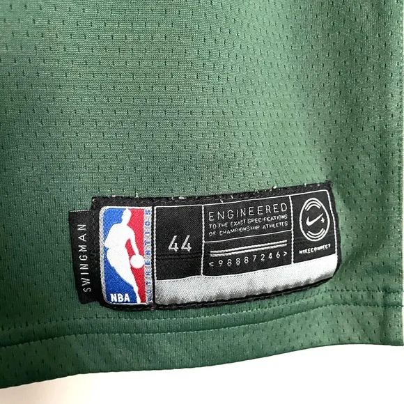 Nike NBA Bucks Jersey Antetokounmpo Green Basketball Jersey - Picture 4 of 7